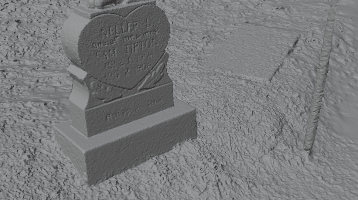 Gravestone 3D Model